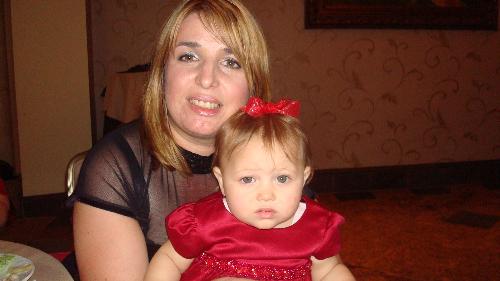 Jennifer and her daughter Veronica - This was taking at a family wedding.