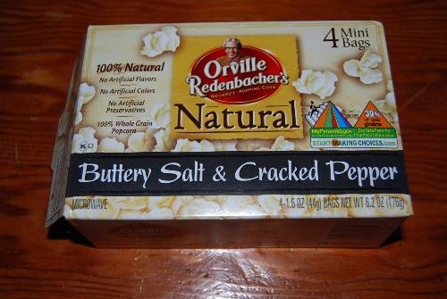 Popcorn - Orville Reddenbacher salt and pepper flavor