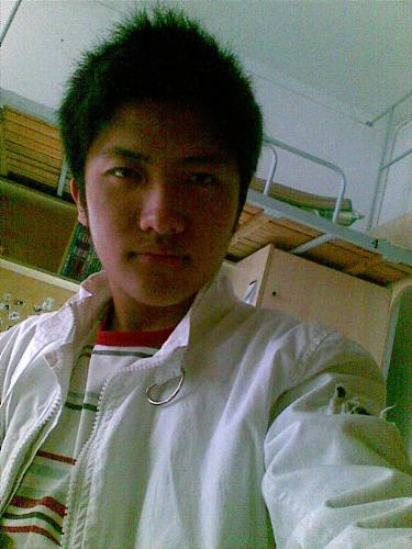me - I am in my dormitory in this picture.