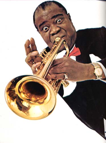 louis armstrong - the singer. the player. the man