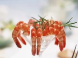 eating - photo of prawn