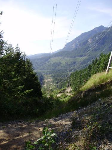 Summit - Up on the mountain while 4-wheeling, and looking at the landscape.