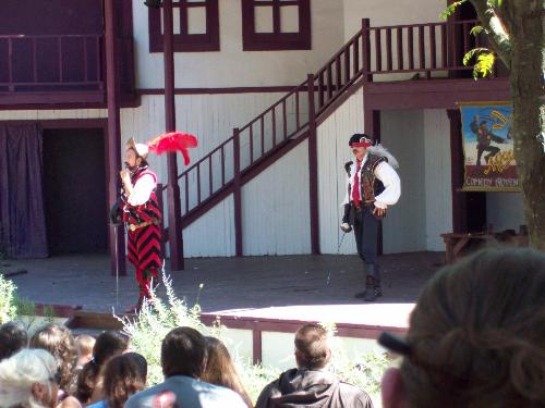 Don Juan and Miguel - 2 of the performers from the Pa Ren Faire this weekend. Swords, Whips, and comedy