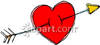 cupid heart - Hearts bleeds of being hurt.