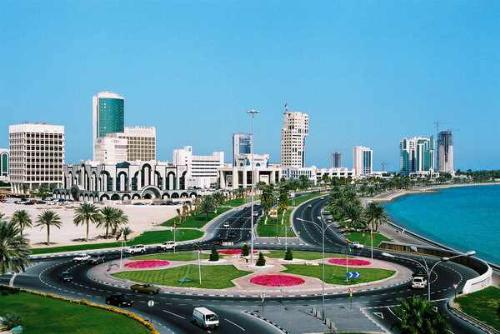 Doha - Qatar's capital Doha. A very beautiful city. Although just bit too hot.