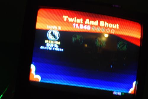Beatles Rock Band - twist and shout The Beatles version of Rock Band on the Wii