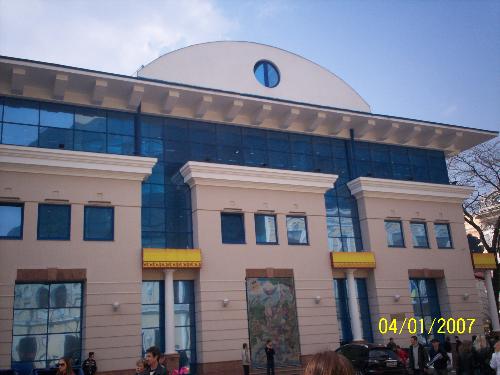 Big Toy Store - Here is the big toy store in Odessa, Ukraine. It is called teh Antoshka (phonetic spelling). It is like 4 or 5 stories high with an elevator and stairs. Each floor has a different category. Like one will be baby stuff, the next boys, then clothes, and so on. Its really nice, it even has a place where they will cut your kids hair. But again its one of the more expensive stores, only go for a special treat.