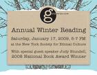 winter reading policy - winter reading program