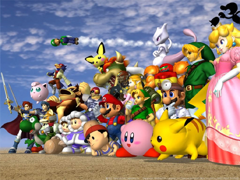 gaming icons - gaming icons on the wii, particularly super smash brothers brawl!