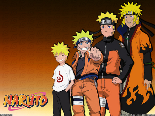 Naruto - from kid to adult... grown up... ^^