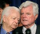 Robert Byrd and Senator Kennedy - Two lions of the Senate, Robert Byrd and Ted Kennedy.