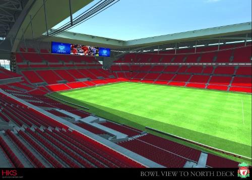 stanley park liverpool - liverpools new stadium with a capacity of around 70 k . the preliminary pics look great ... lets hope so is the stadium ...