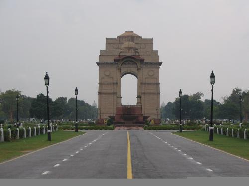 India Gate - India's one of the most remarkable building.