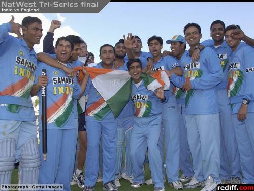 Indian cricket Team - The Indian cricket Team.
