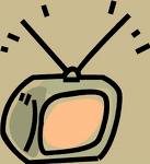 Cartoon tv - cartoon drawing of tv.