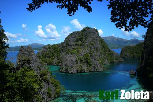 coron, palawan - one of the most cleanest lake in the philippines kayangan lake coron, palawan philippines