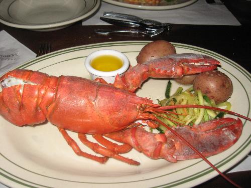 Whole Lobster - This was the whole lobster I was served on my birthday last weekend.