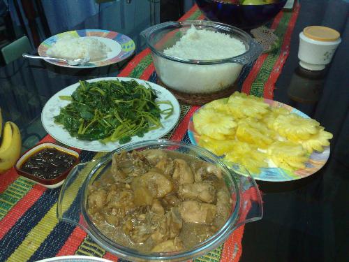 foods that i prepare - some foods that i myself prepared and cooked