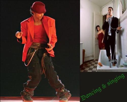 Dancing & singing  - Singing & dancing