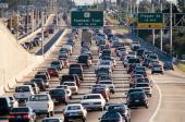 Traffic - Many Many cars and trucks on the highway. Traffic, just like I need at my website!
