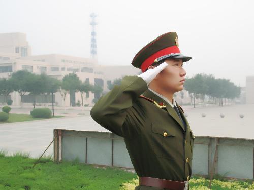 my self -  when i came in my university,I protect the dignity of our flag.