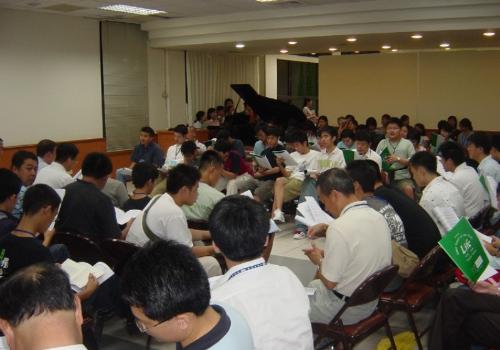 church - church meeting of the young people