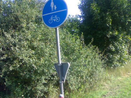 'road' for bikes - i love to ride the bike on that
