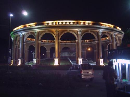 New Town Circle  - The new circle chowk in kharghar, developing township in new bombay, maharashtra,india
