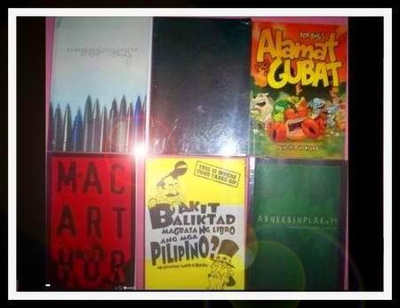 My Bob Ong Books - These are some of my books by Bob Ong. Onwe of the best selling books here in the Philippines.