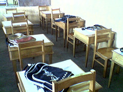Desk - School Desk in Classroom