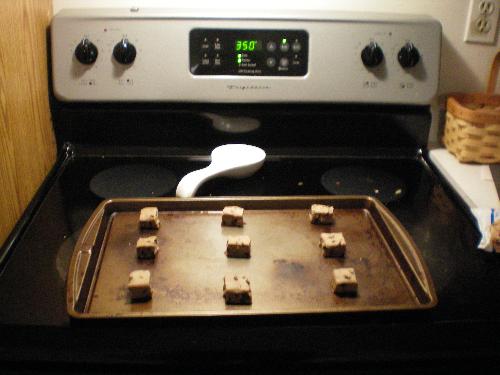 Pre-Made Dough - Pre-made cookie dough, off brand, ready to go in the oven