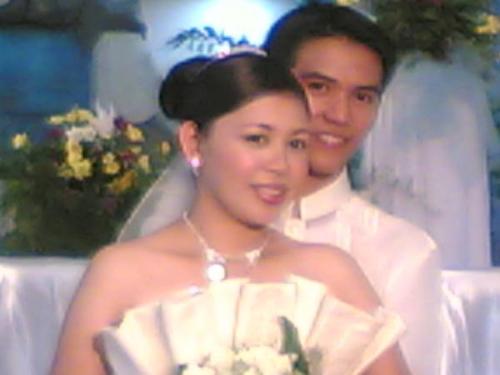 the newlyweds - after taking thw vow