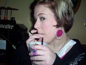 Party at Murphys - So this is me about 3 years ago at a Pub I use to go to on the weekends before I was blessed by becoming a Mommy. As you can probly tell by the pic I was also still in cosmetology school, hints the hair. My friend at the time Jenn and I use to party it up. Oh those were the days, lol. You know how it goes.