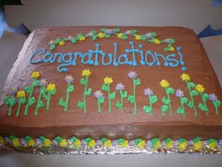 Congrats cake - A cake to fit a celebration enjoy your feast!