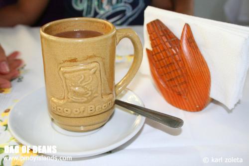 hot chocolate - one of the best hot chocolate in tagaytay  more pics at http://www.pinoyislands.com/bag-of-beans/