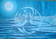 Taoist Archer - Taoist Archer oil on masonite 32' X48'