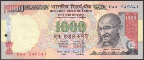 Thousand rupees - Indian currency. That is the highest value note in indian currency.