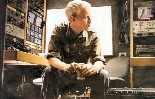 Anderson Cooper at work. - Anderson Cooper works from the field for AC360, CNN.