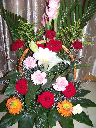 flower - This is teachers' day present.