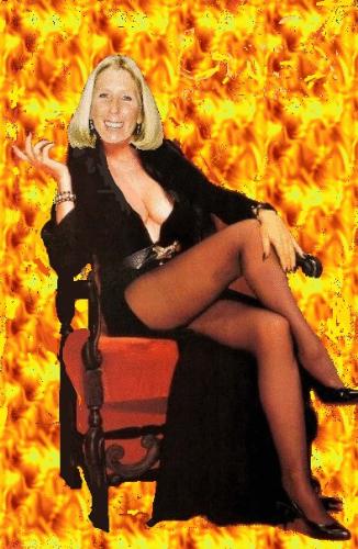 Photo Shopping again... Elvira - Clowning around with Photo Shop again.