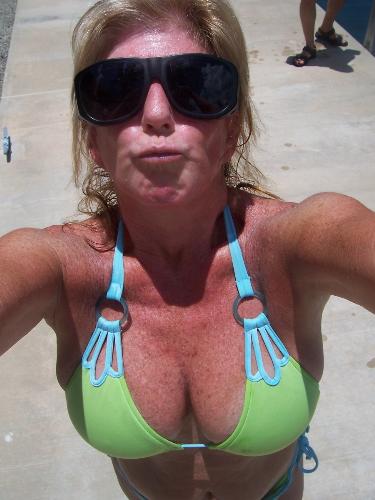 Muuuuaaaahhhhhhhh! - Enjoying our Florida vacation in July.