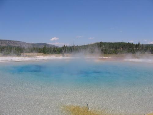 steam - Beauty of nature...geyser, yellow stone park!