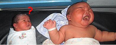 19 lbs baby born in Indonesia - A 19.2 lbs. baby in Indonesia, the heaviest newborn ever recorded in the country.