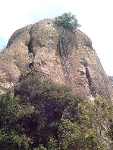 Rock - Big rock of a mountain in India, nice part of nautre.