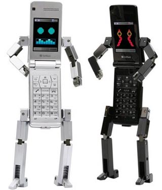 call phone robot - This is imagination. That is very good idea make cell phone and can transfrorm become robot.