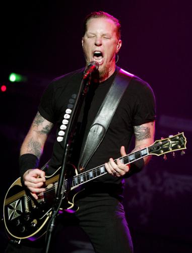 James hetfield metallica - metallica, james going off