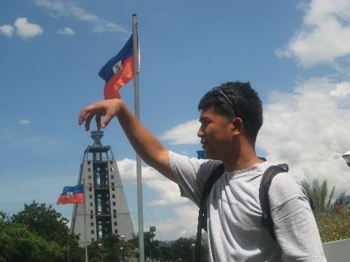 Tower in Haiti - This photo was taken in Haiti