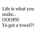 tongue in cheek life - An unavoidable reality