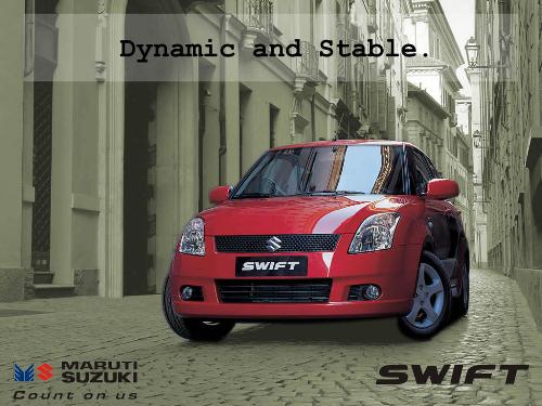 Maruti Swift - A good looking cute car with not too high rate.A car of Maruti.Good one