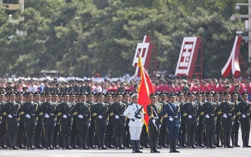 Honor guard - Honor guard in The 60th anniversary of the founding of China